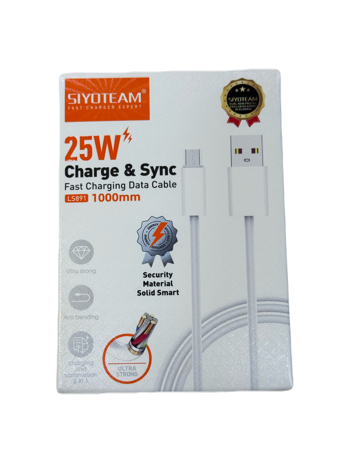 Fast Charging Data Cable 25W Type A