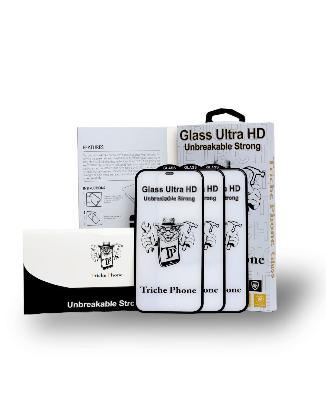 Triche Phone Screen Protector (مضاد للكسر 🔨 عالي الجودة)