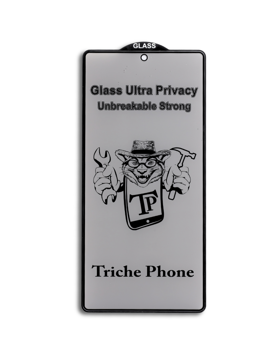 Triche Phone Privacy Screen protector (👀مضاد للكسر 🔨و عازل للرؤية)