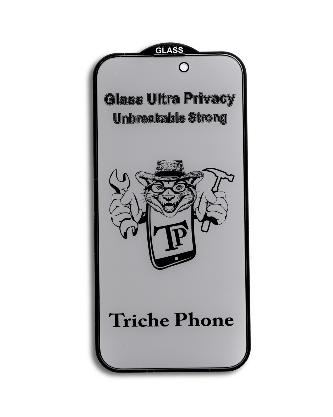 Triche Phone Privacy Screen protector (👀مضاد للكسر 🔨و عازل للرؤية)