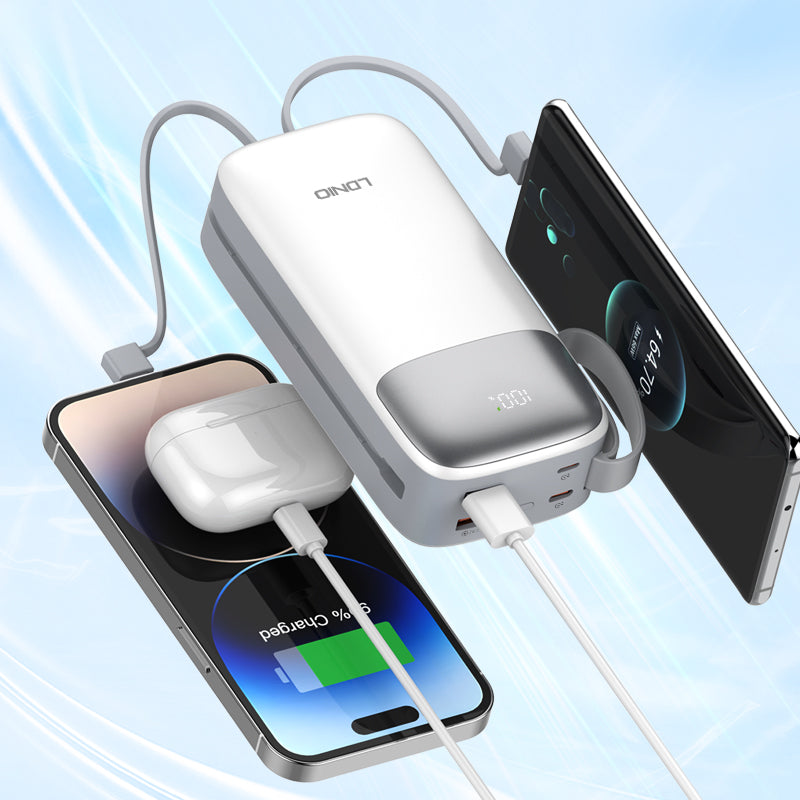 LDNIO Power Bank 30000mAh - 22.5W