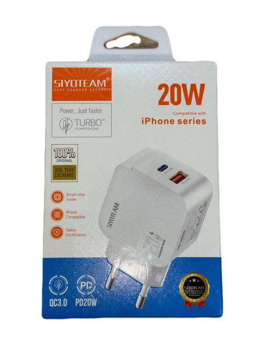 Siyoteam Fast Charger 20W