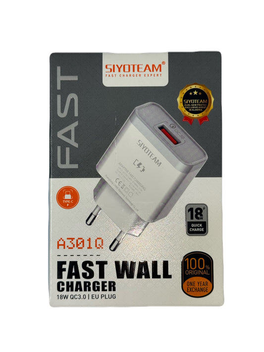 Siyoteam Fast Wall Charger 18W