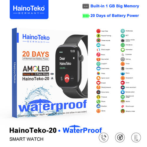 Smart Watch Hainoteko-20