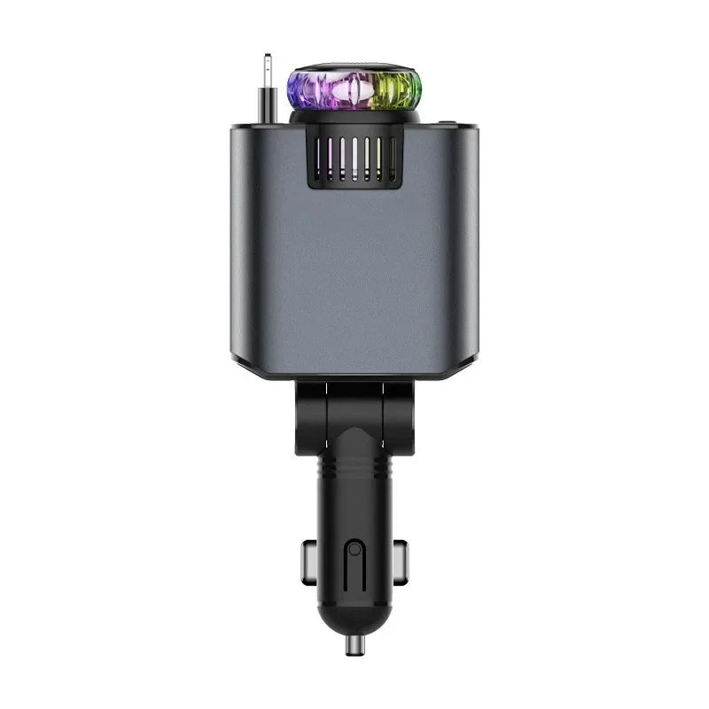 Starlight Car Charger 5 In 1 Type-C And Lightning